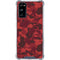 Red Street Camo Galaxy S20 FE Clear Case